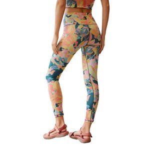 Daily Practice (Anthropologie) Liana Floral High-Rise Leggings S - EUC Gym Yoga